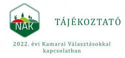 Tájékoztató - NAK választás