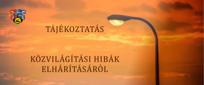 Közvilágítási hibák