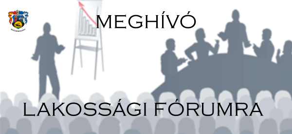 Meghívó lakossági fórumra