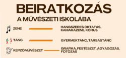 Pótbeiratkozás a művészeti iskolába