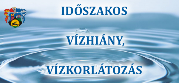 Időszakos vízhiány, vízkorlátozás